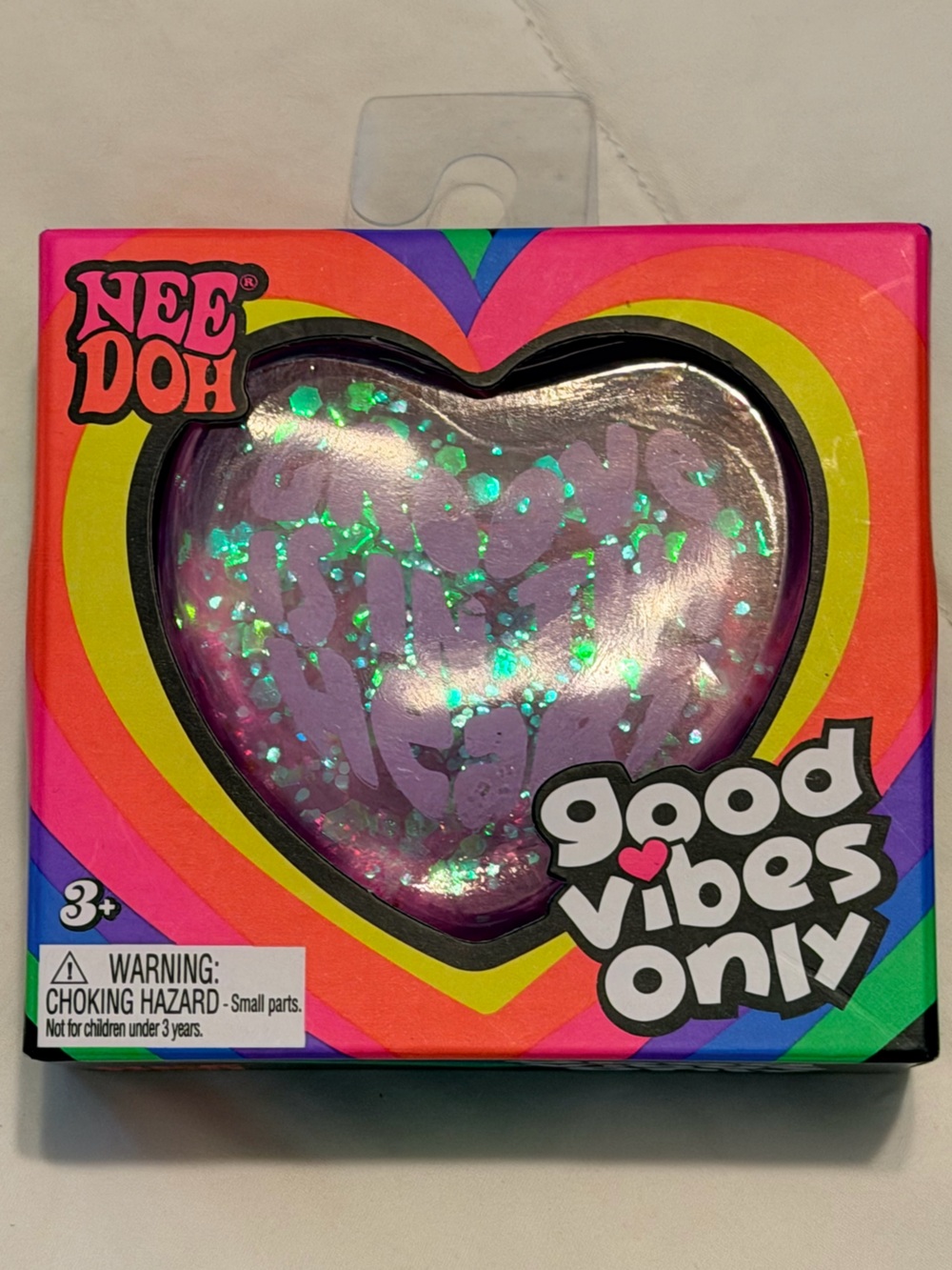 Needoh Good vibes only heart